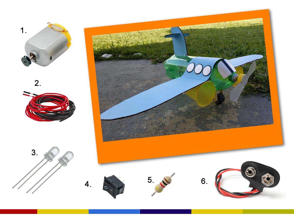 Kit Avião Elétrico - Componentes Eletrônicos
