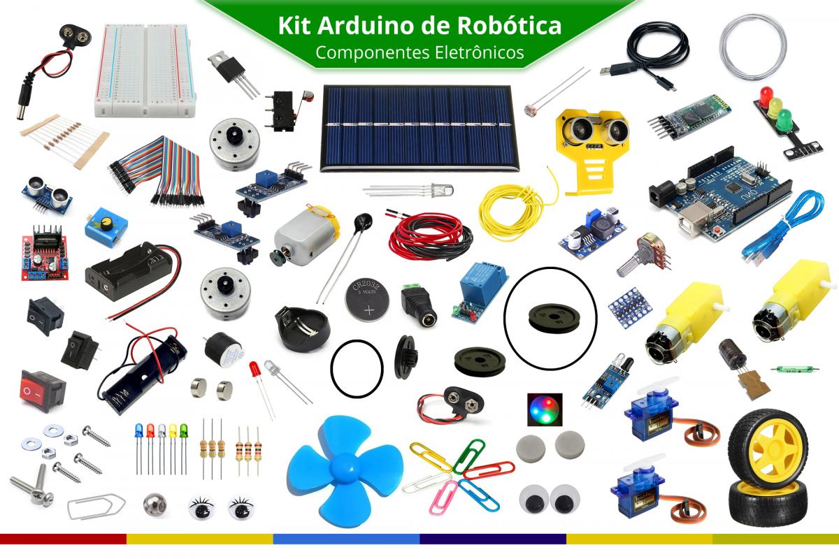 Kit Arduino Completo DIY - Robótica Educacional